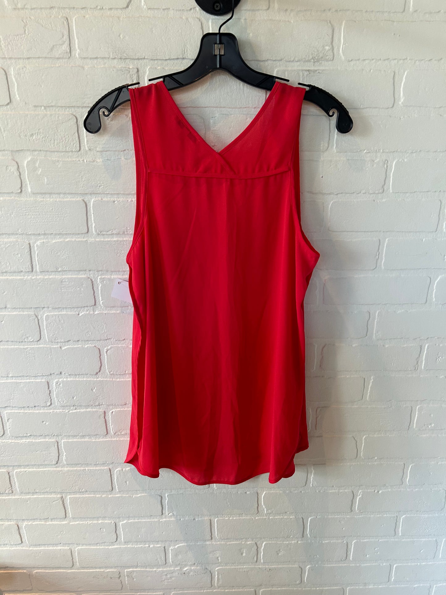 Top Sleeveless By Dr2 In Red, Size: M