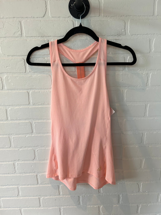 Athletic Tank Top By Adidas In Peach, Size: M