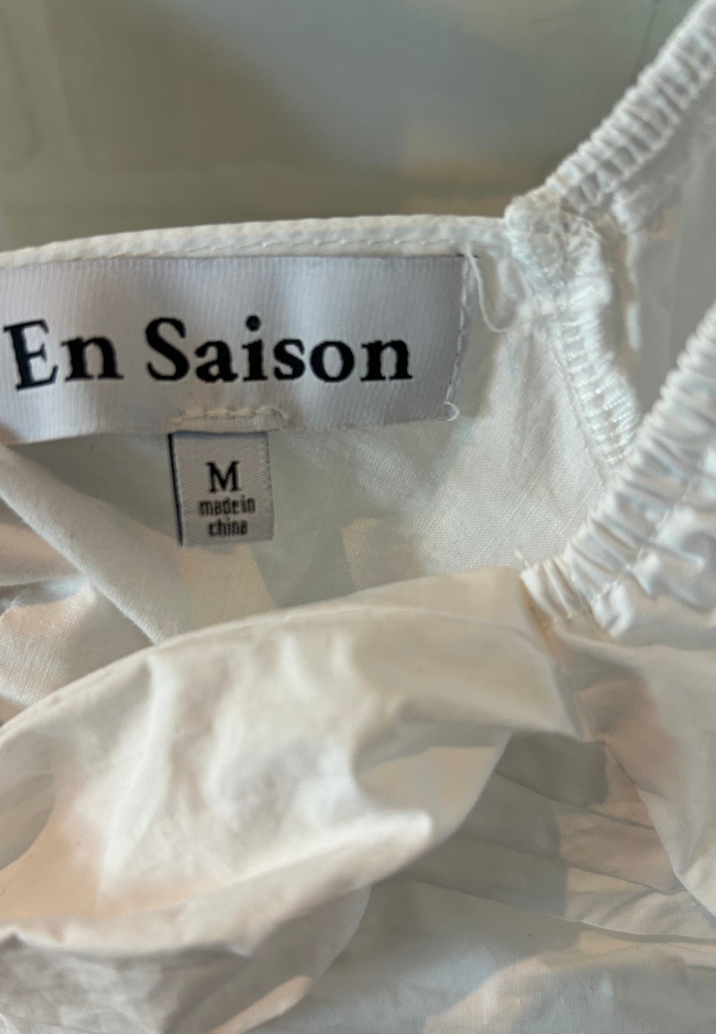 Jumpsuit By En Saison In White, Size: M