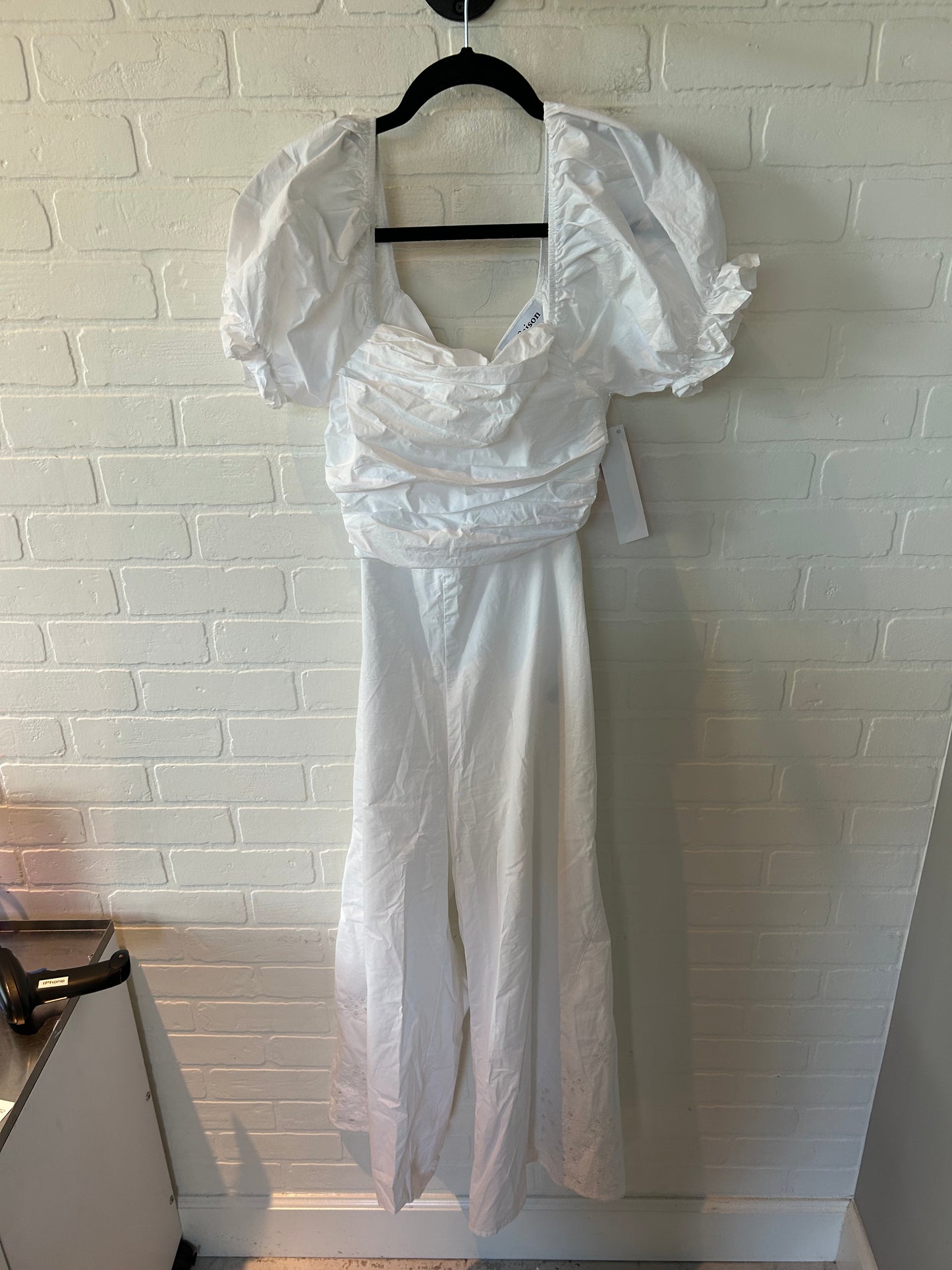 Jumpsuit By En Saison In White, Size: M