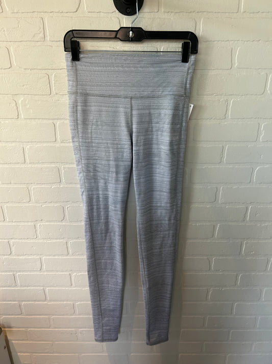 Athletic Leggings By Athleta In Grey, Size: 4