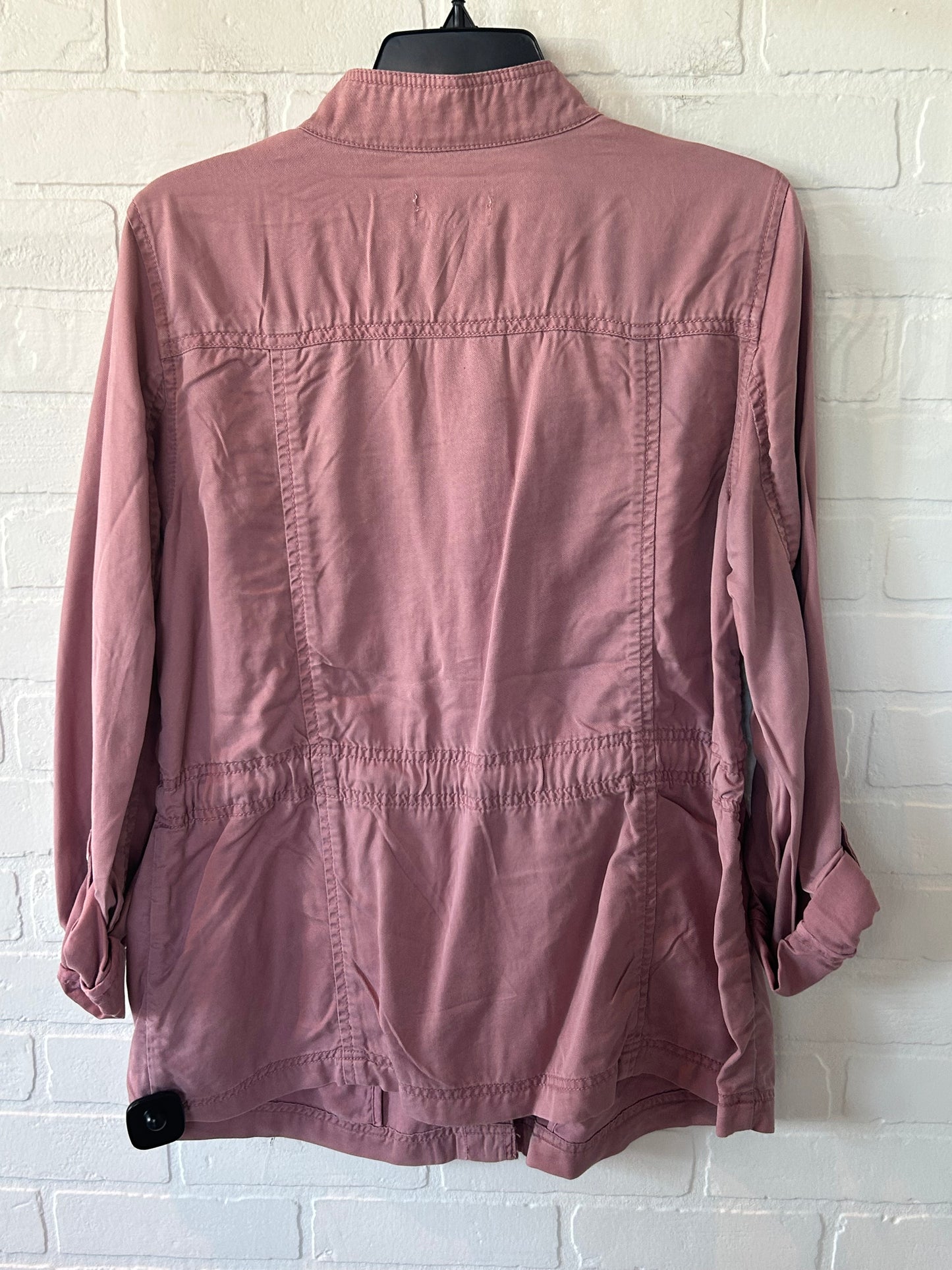 Jacket Utility By Loft In Pink, Size: M