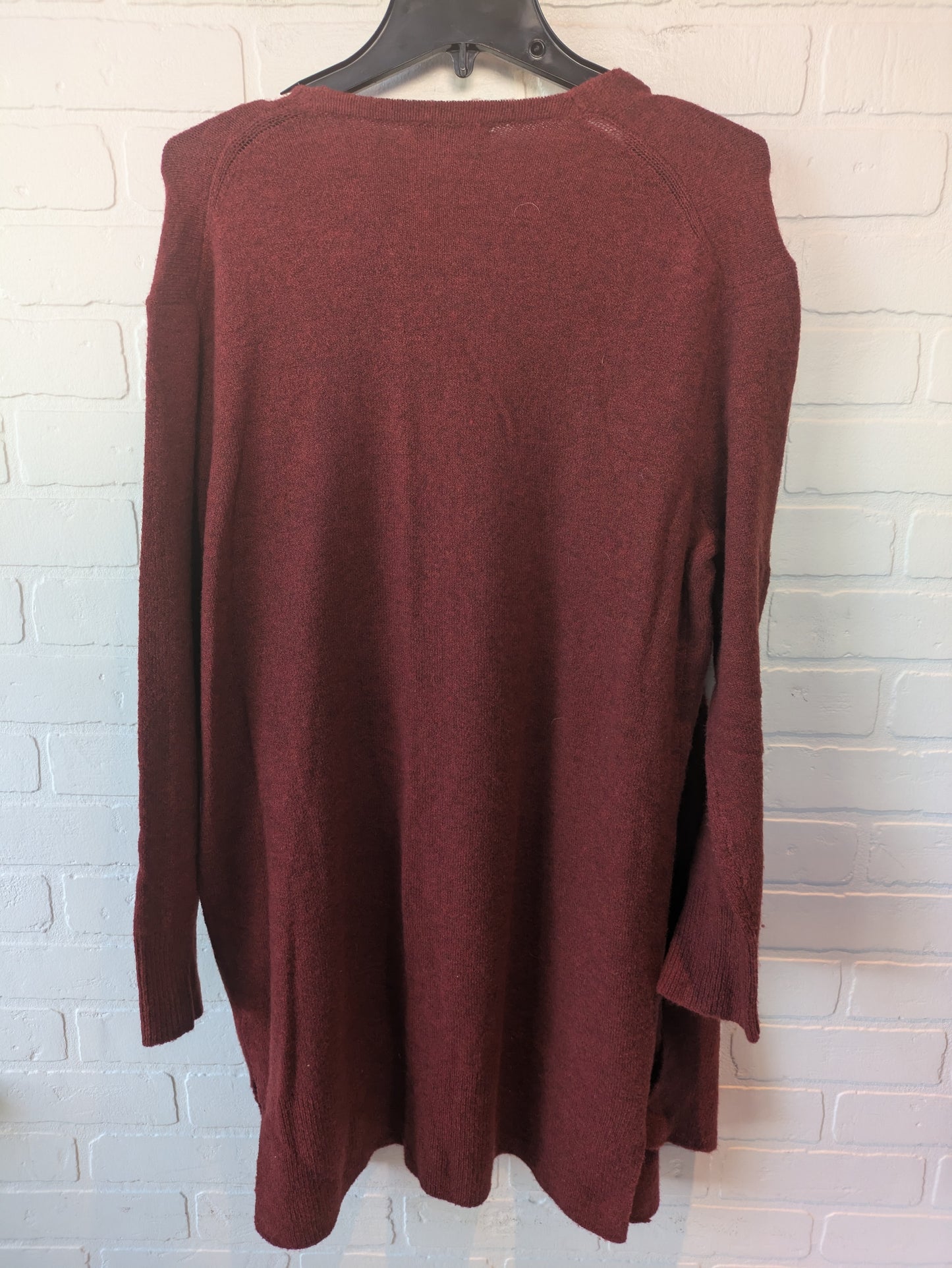 Sweater Cardigan By Madewell In Red, Size: S