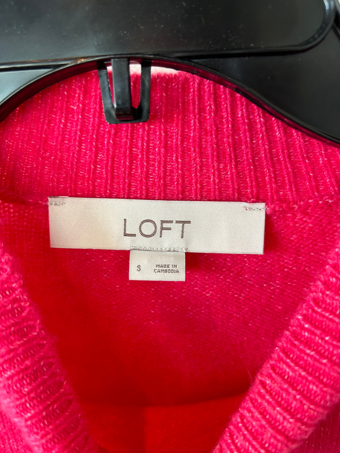 Sweater By Loft In Pink, Size: S