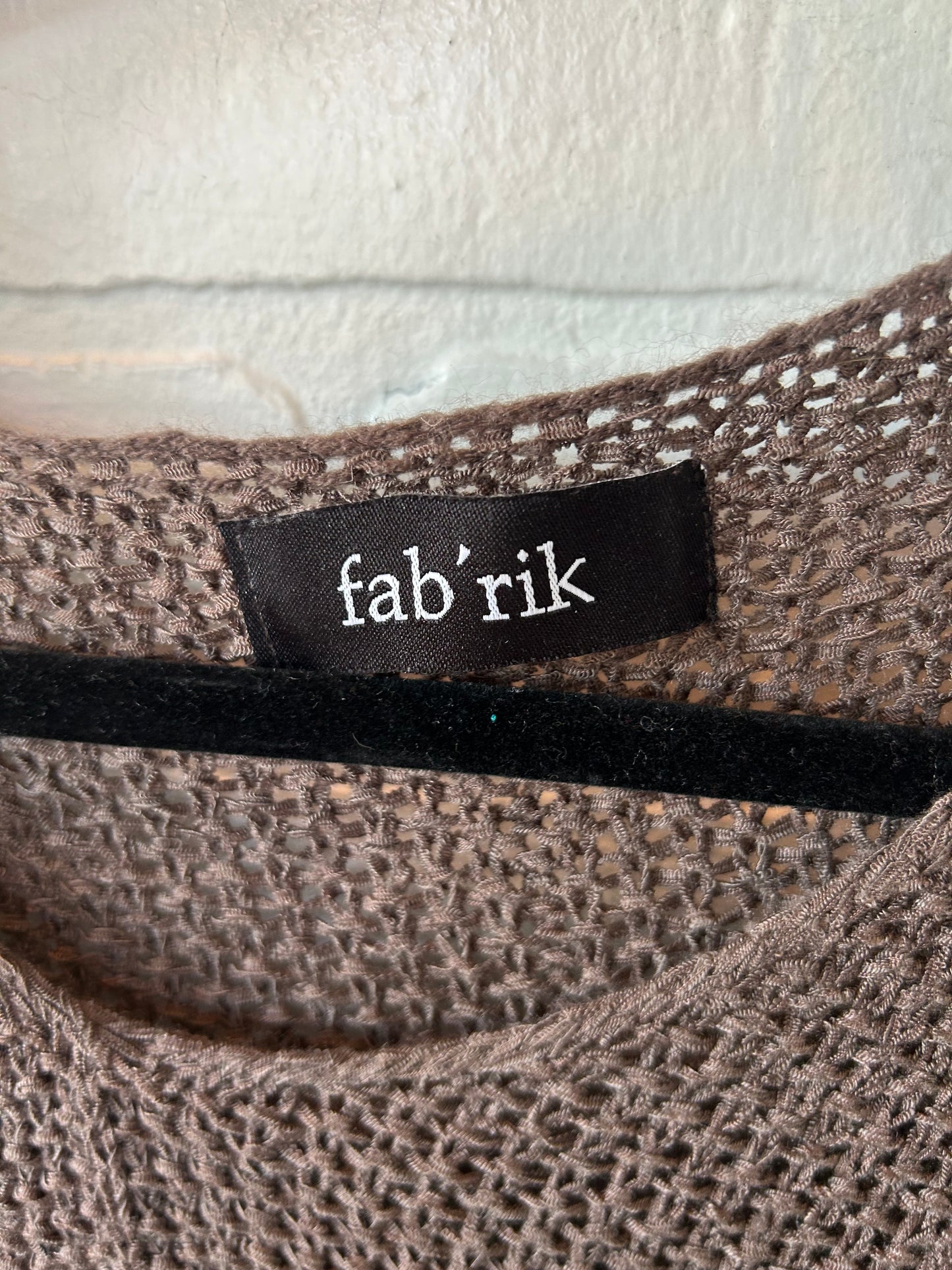 Sweater By Fabrik In Brown, Size: Onesize