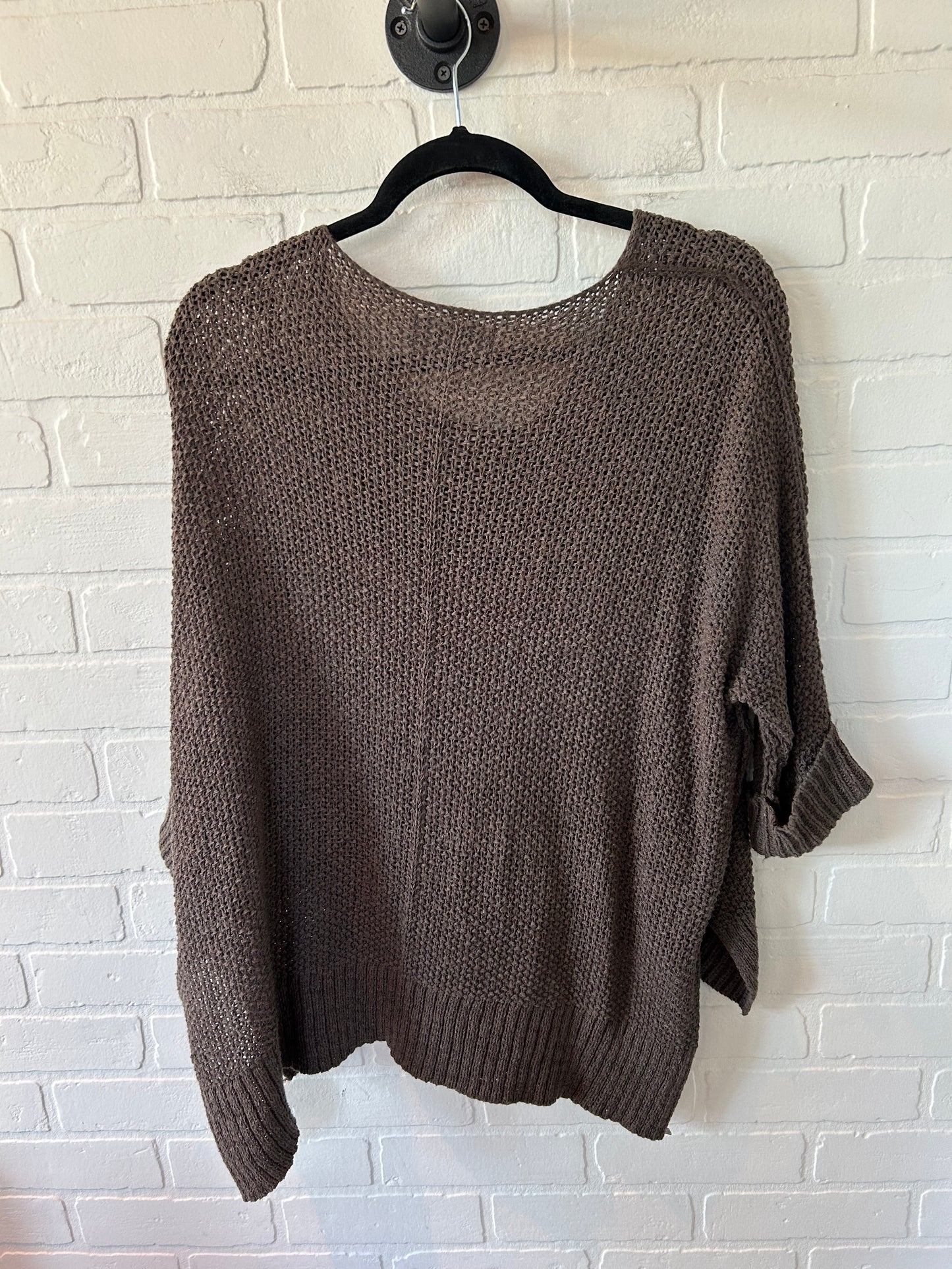 Sweater By Fabrik In Brown, Size: Onesize