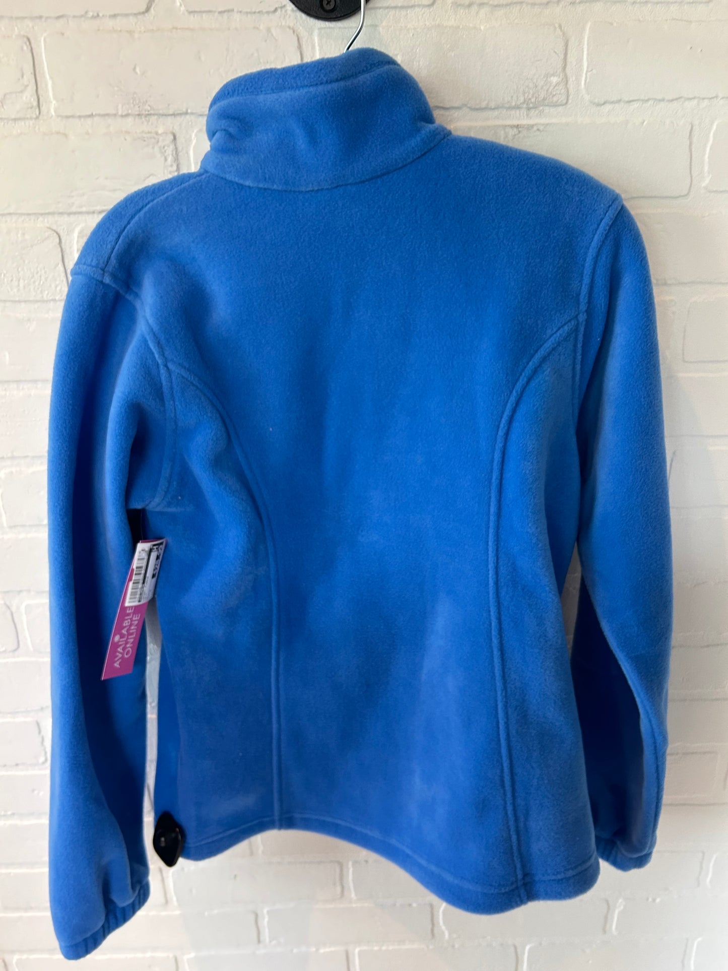 Jacket Fleece By Columbia In Blue, Size: S