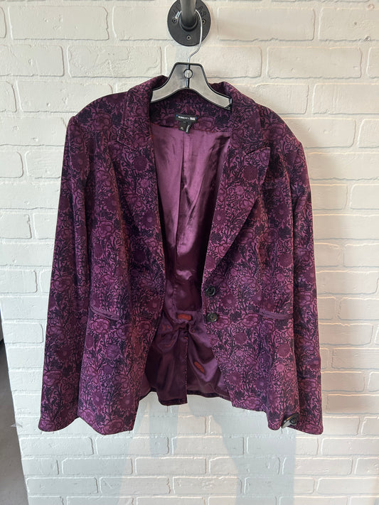 Blazer By Cma In Purple, Size: Xl