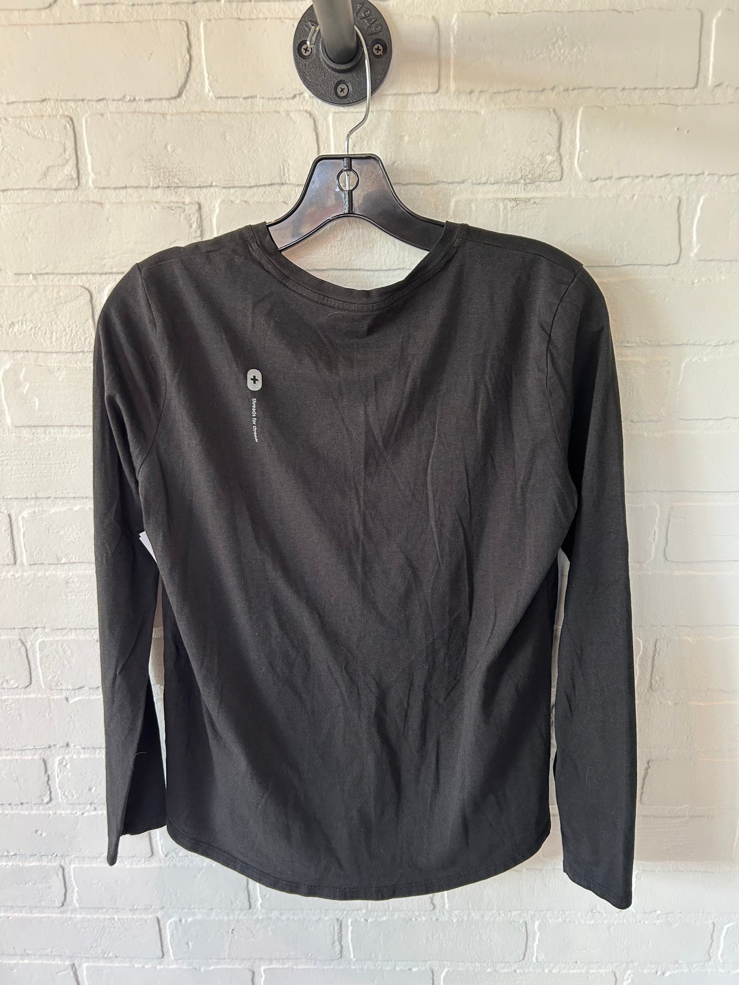 Top Long Sleeve Basic By Cmb In Black, Size: S