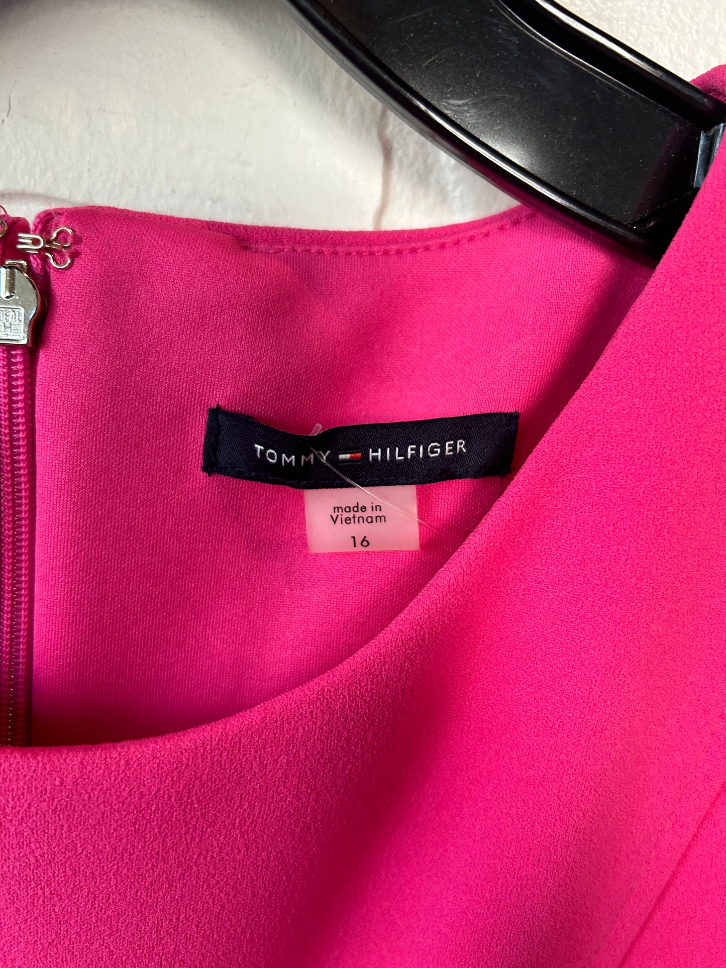 Dress Casual Midi By Tommy Hilfiger In Pink, Size: 1x