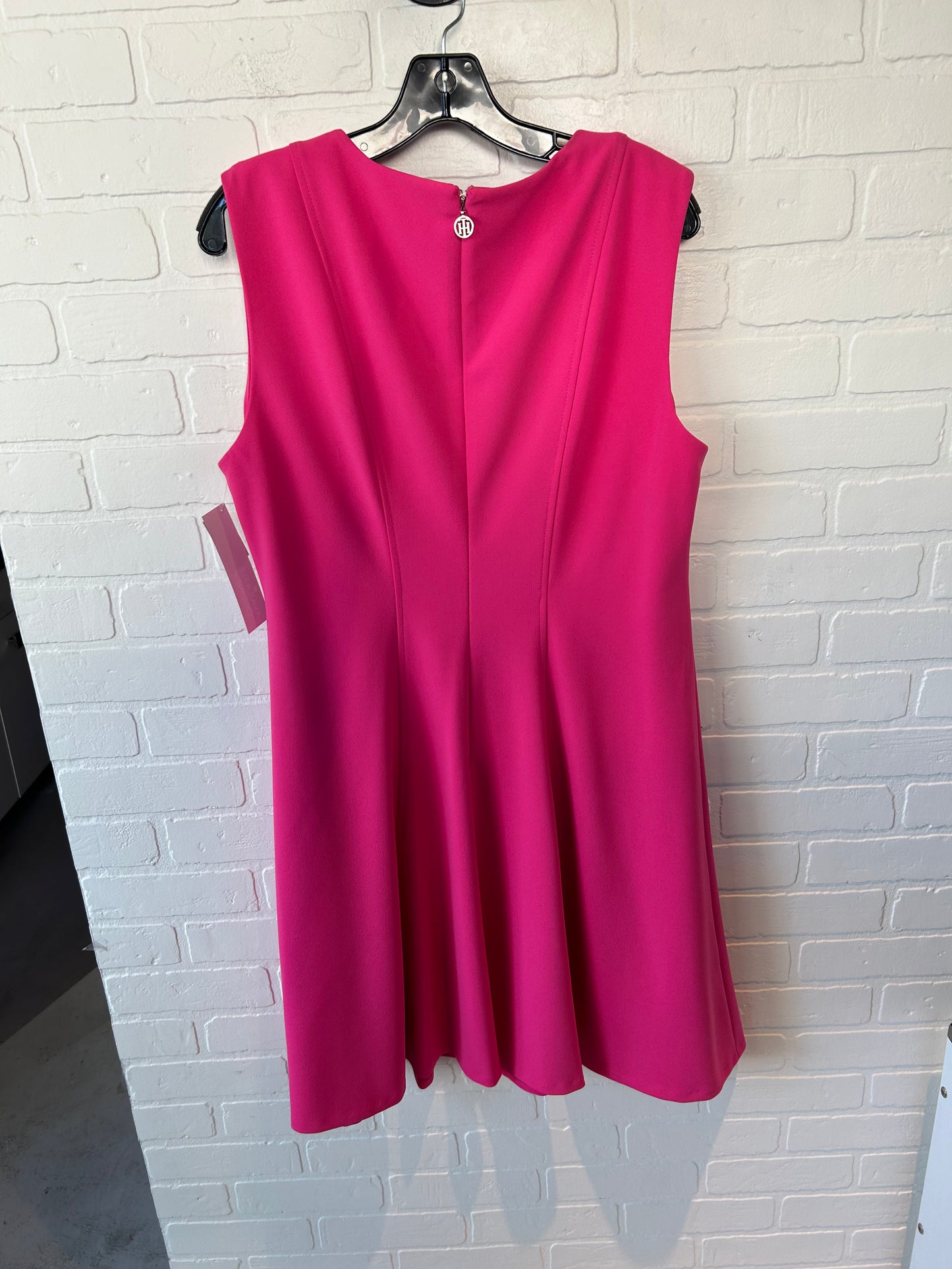 Dress Casual Midi By Tommy Hilfiger In Pink, Size: 1x