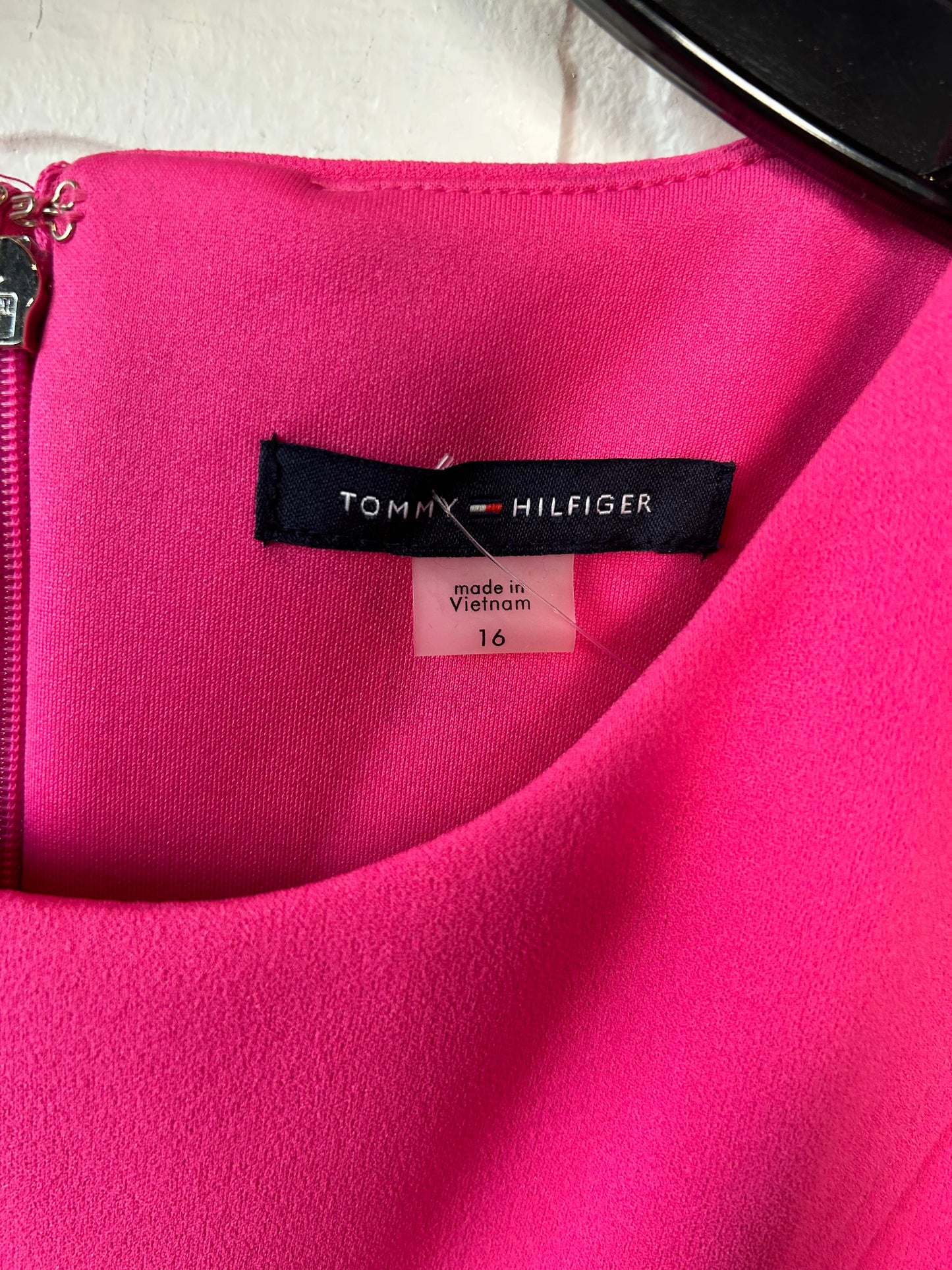 Dress Casual Midi By Tommy Hilfiger In Pink, Size: 1x