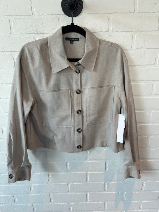 Jacket Other By Adrianna Papell In Beige, Size: S