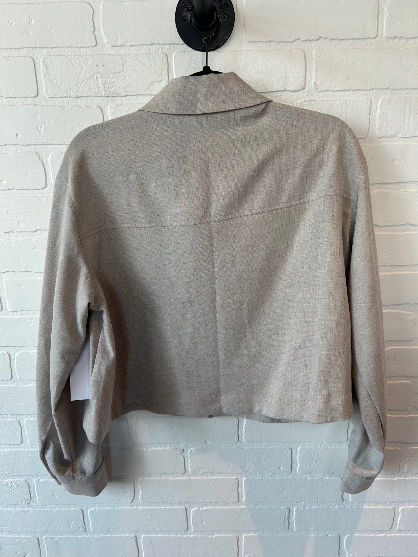 Jacket Other By Adrianna Papell In Beige, Size: S