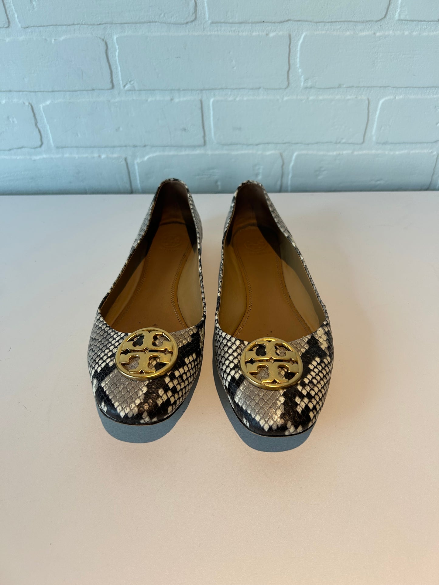 Shoes Designer By Tory Burch In Snakeskin Print, Size: 8.5