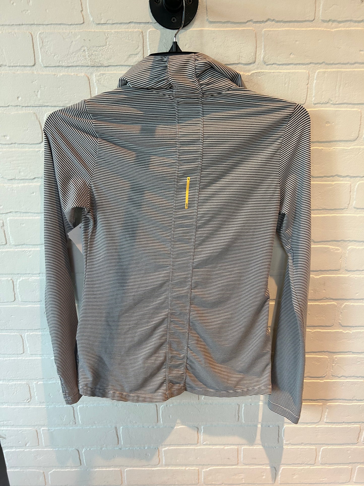 Athletic Jacket By Lole In Grey & White, Size: M