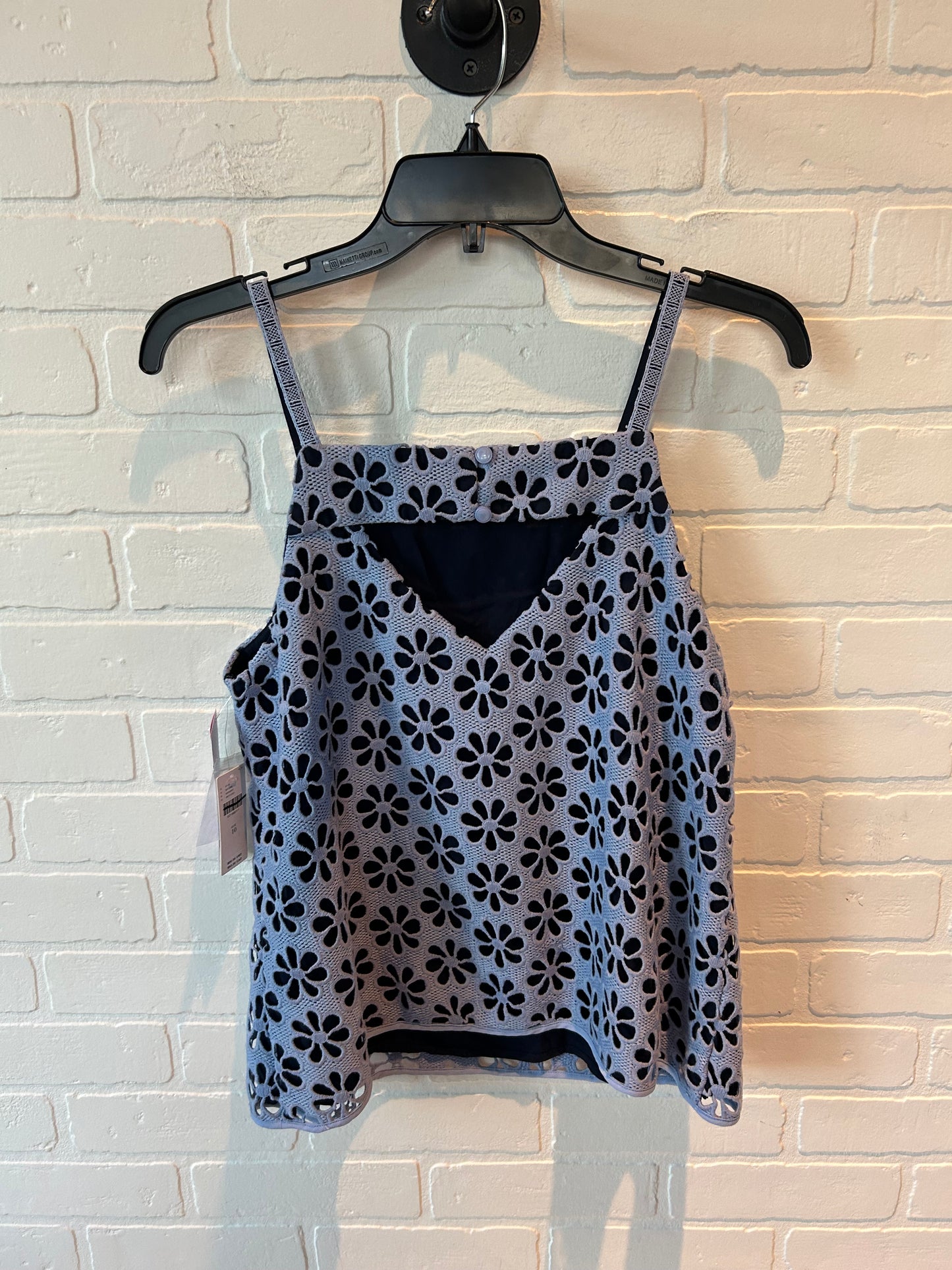 Top Sleeveless By Maeve In Blue, Size: M