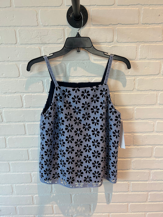 Top Sleeveless By Maeve In Blue, Size: M