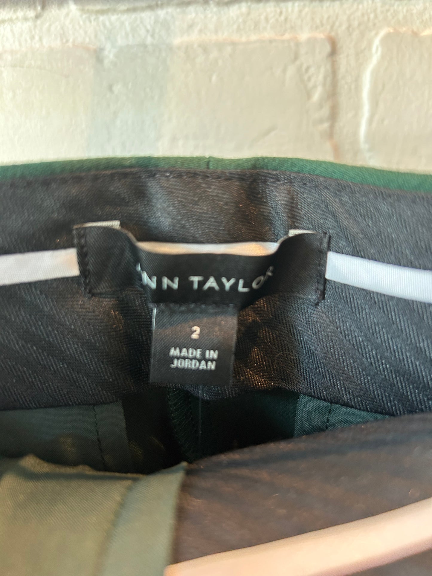 Pants Other By Ann Taylor In Green, Size: 2