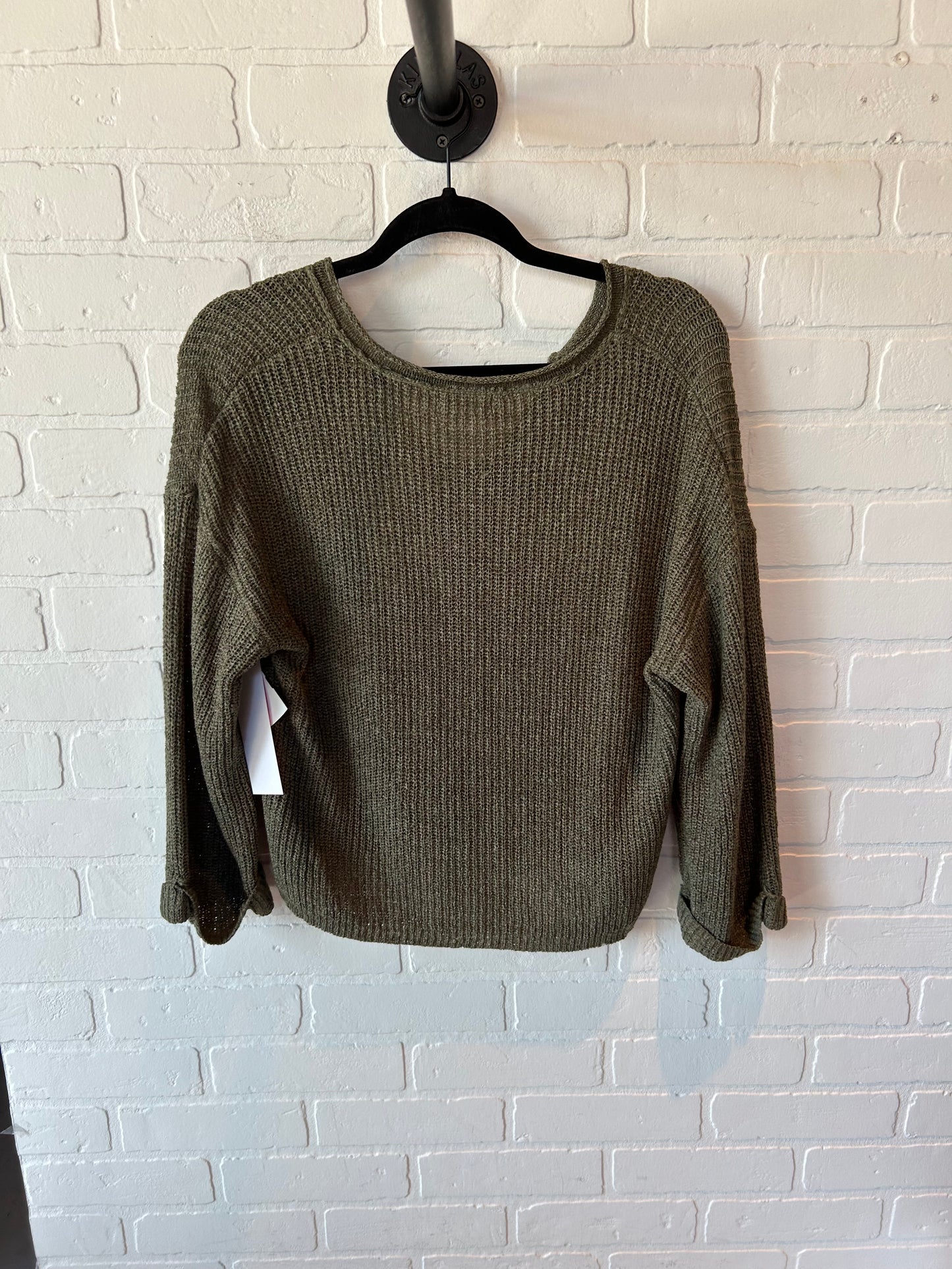 Sweater By Blu Pepper In Green, Size: S