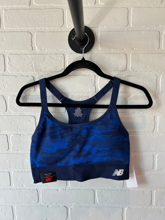 Athletic Bra By New Balance In Blue, Size: Xl