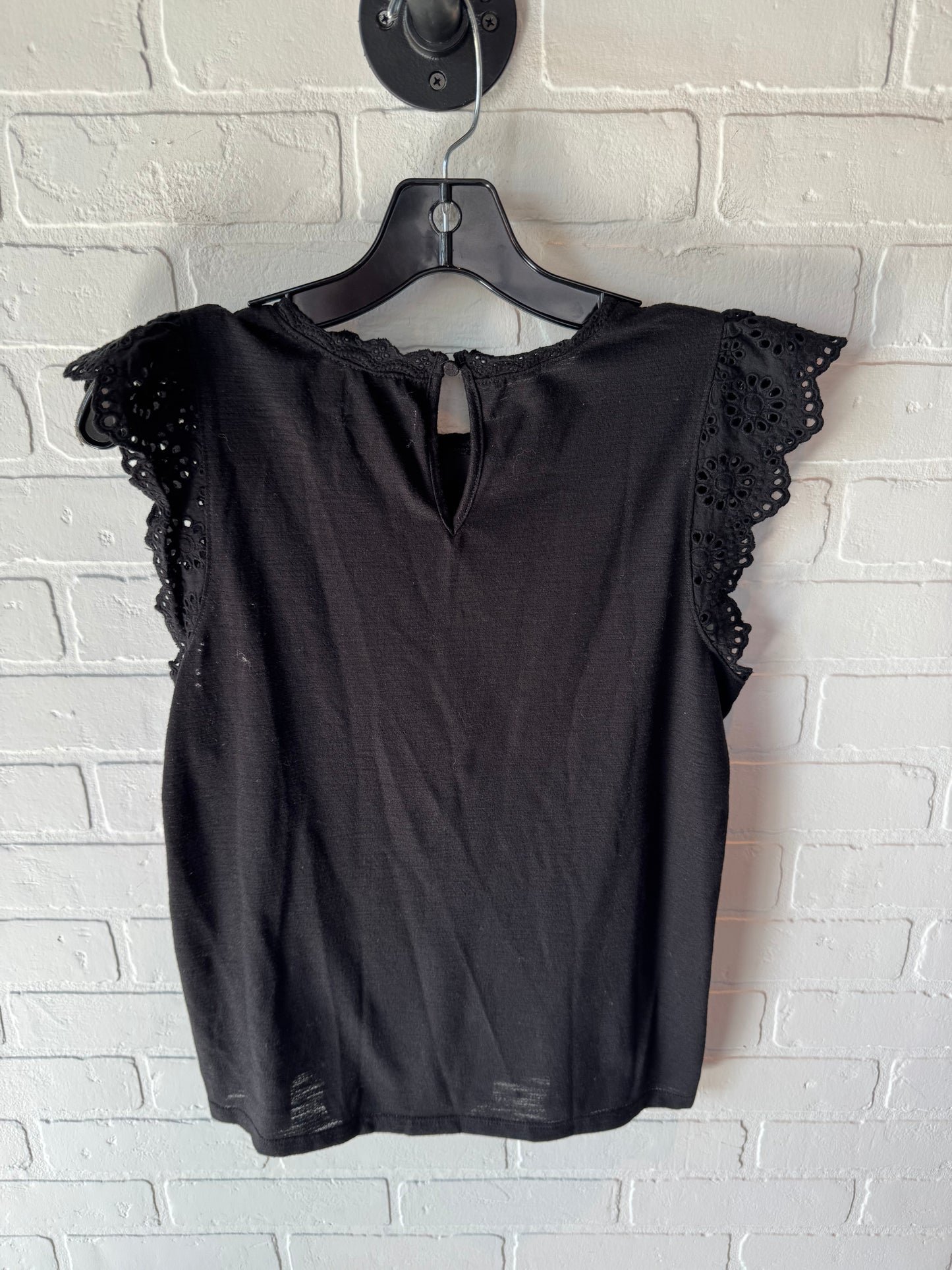 Top Sleeveless By Lc Lauren Conrad In Black, Size: M