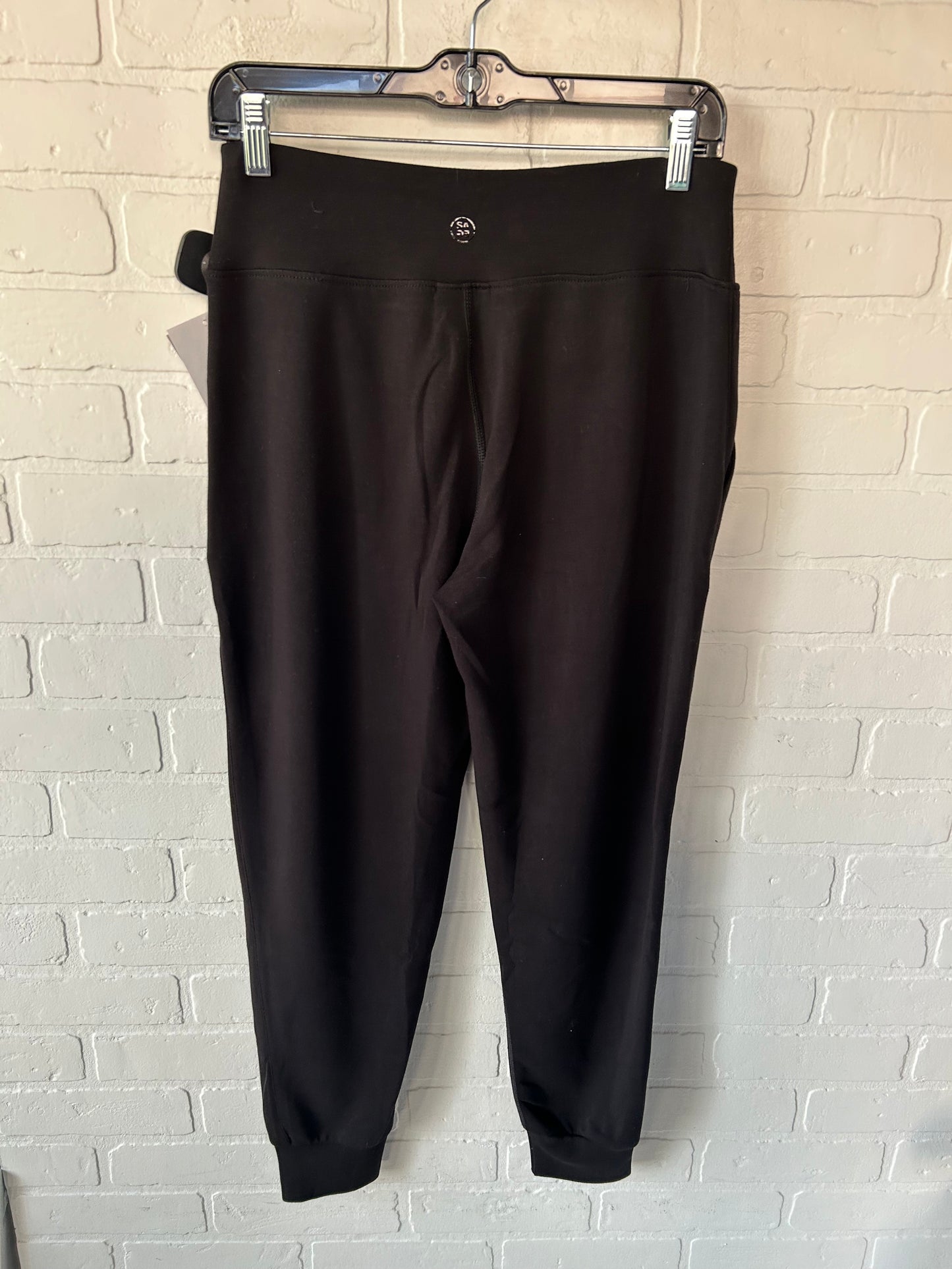 Athletic Pants By Sage In Black, Size: 4