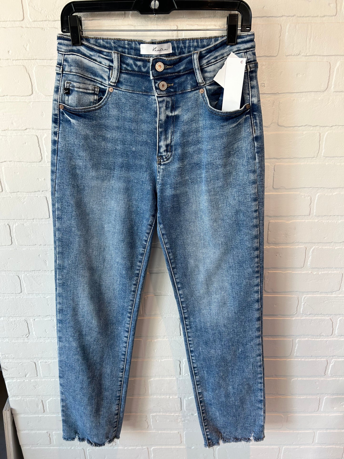 Jeans Straight By Kenar In Blue Denim, Size: 6