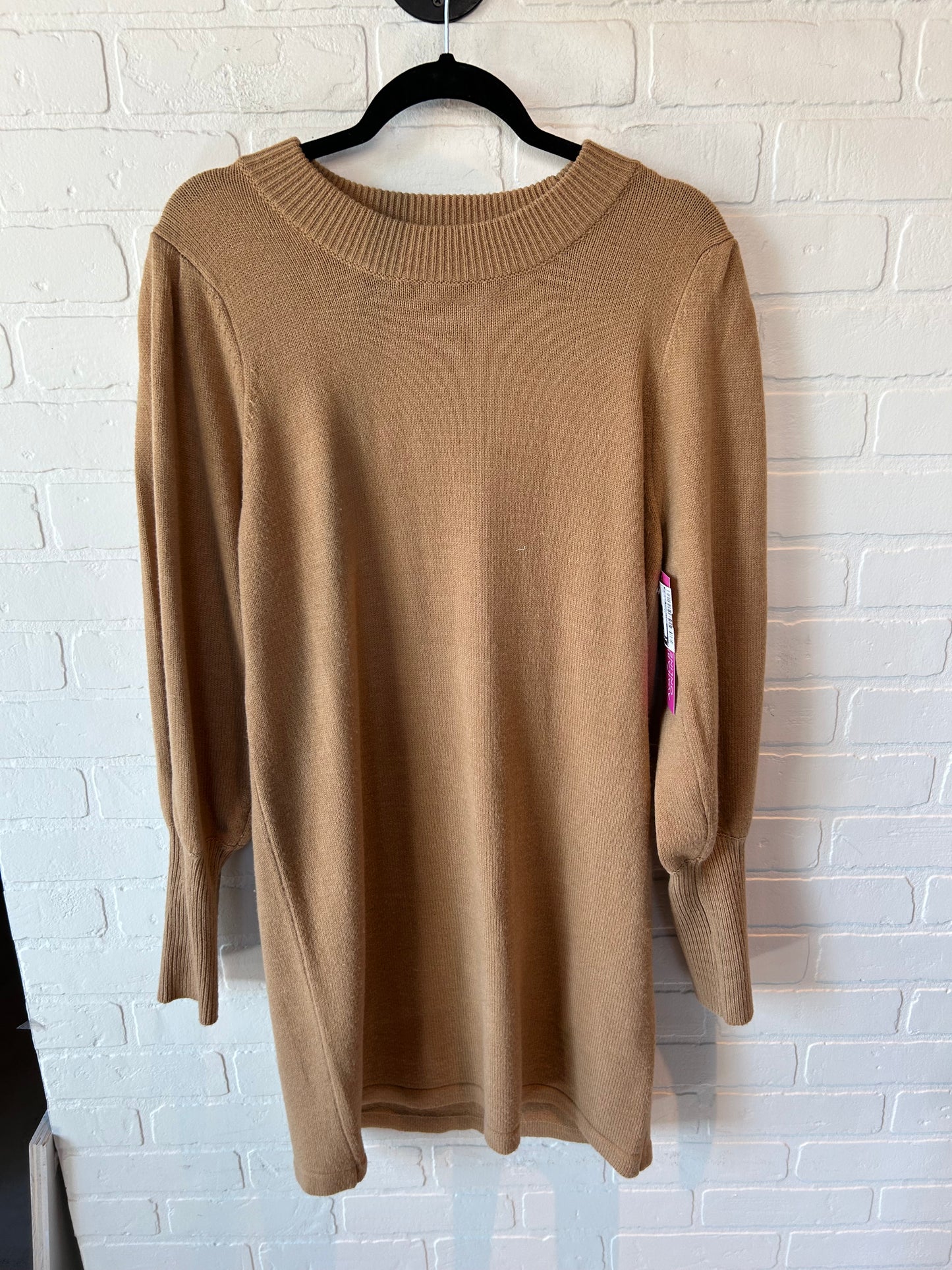 Dress Sweater By French Connection In Tan, Size: L