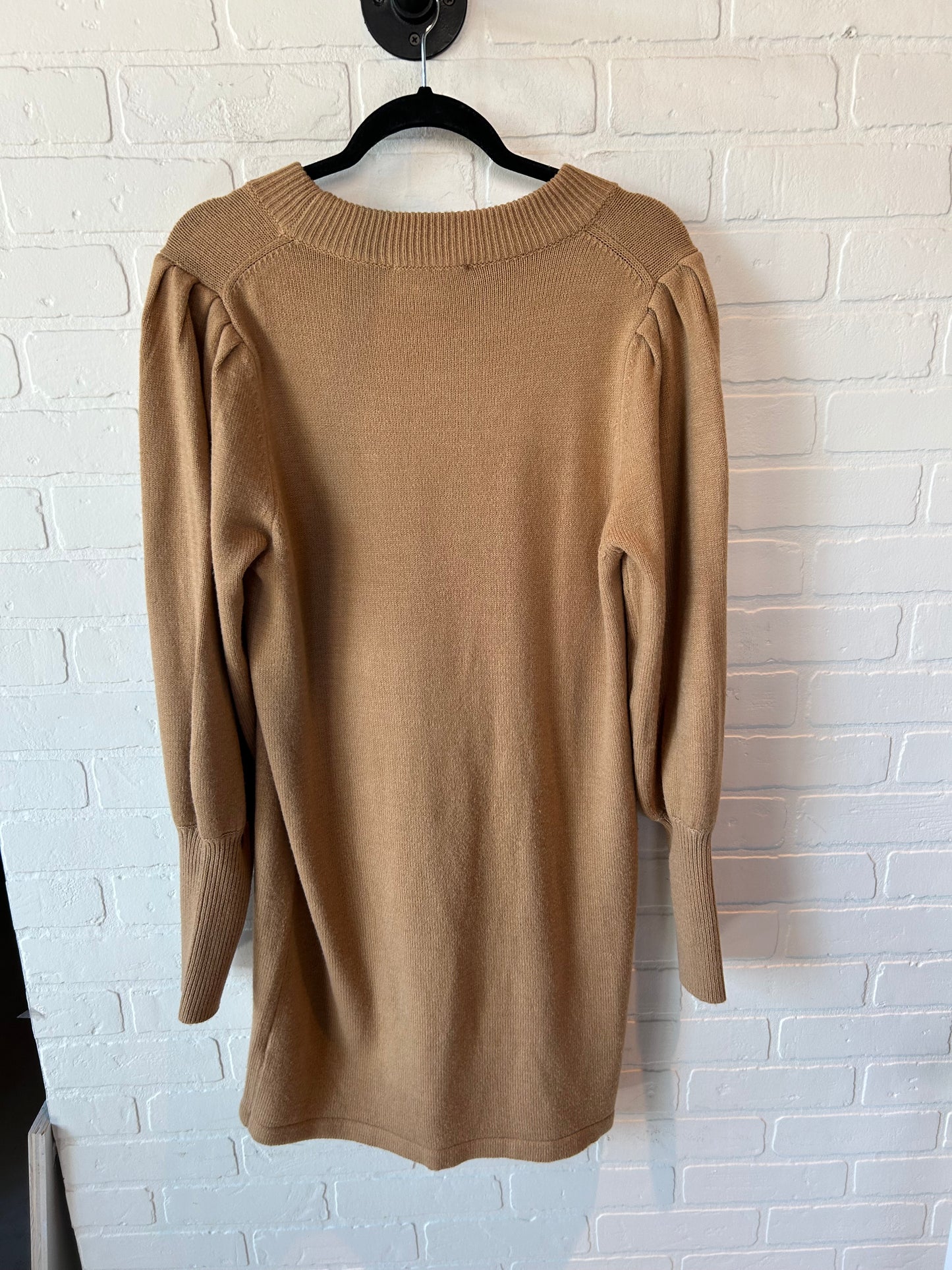 Dress Sweater By French Connection In Tan, Size: L