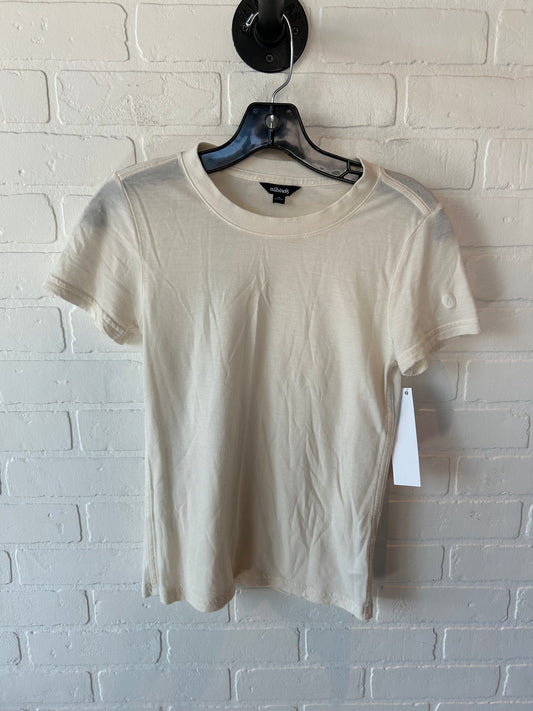 Top Short Sleeve Basic By Allbirds In Cream, Size: Xs