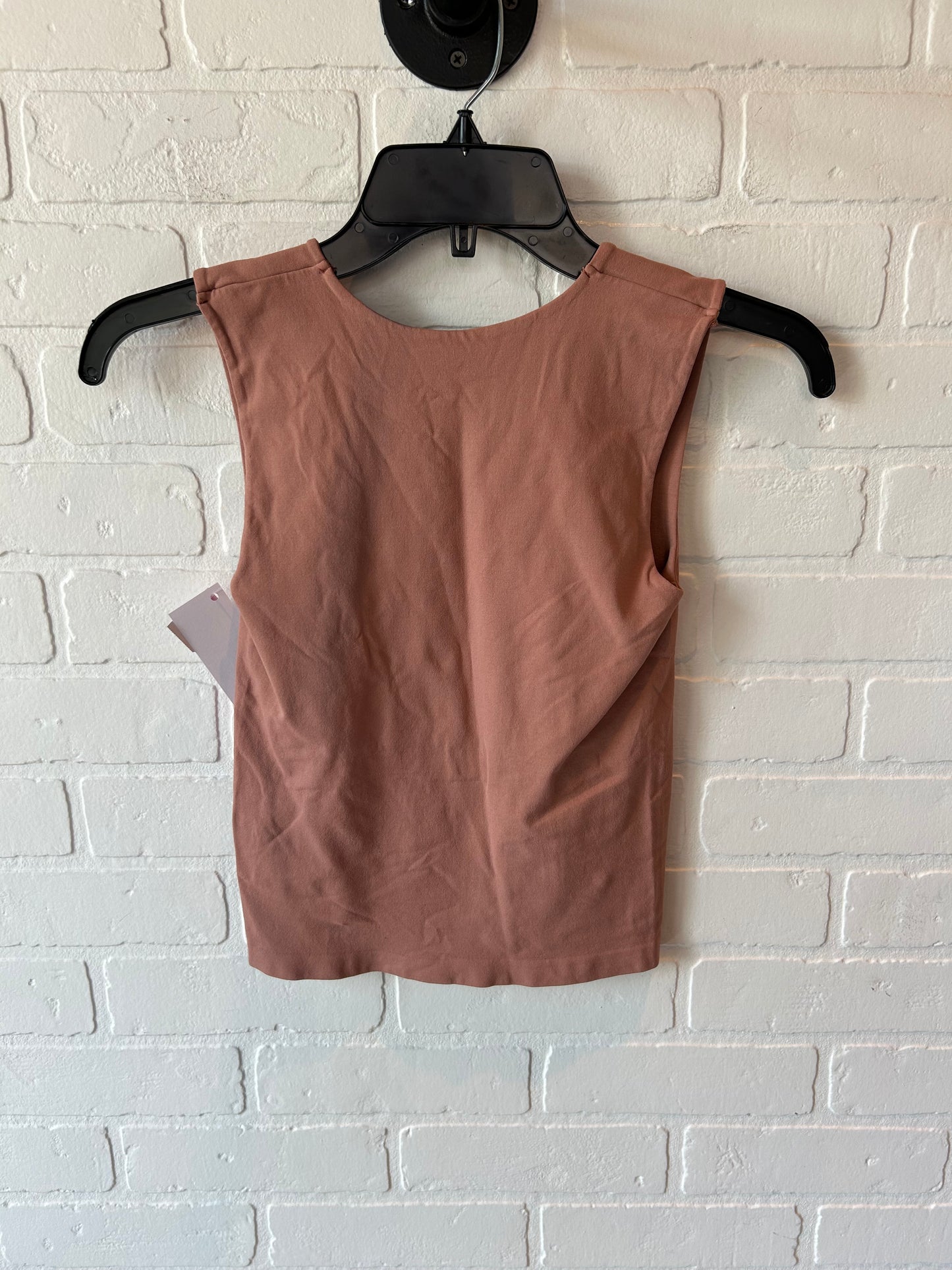 Top Sleeveless Basic By Free People In Tan, Size: Xs