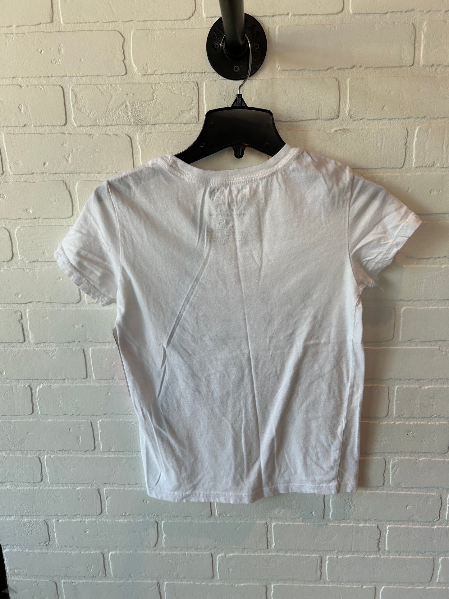 Top Short Sleeve Basic By Cmc In White, Size: Xs