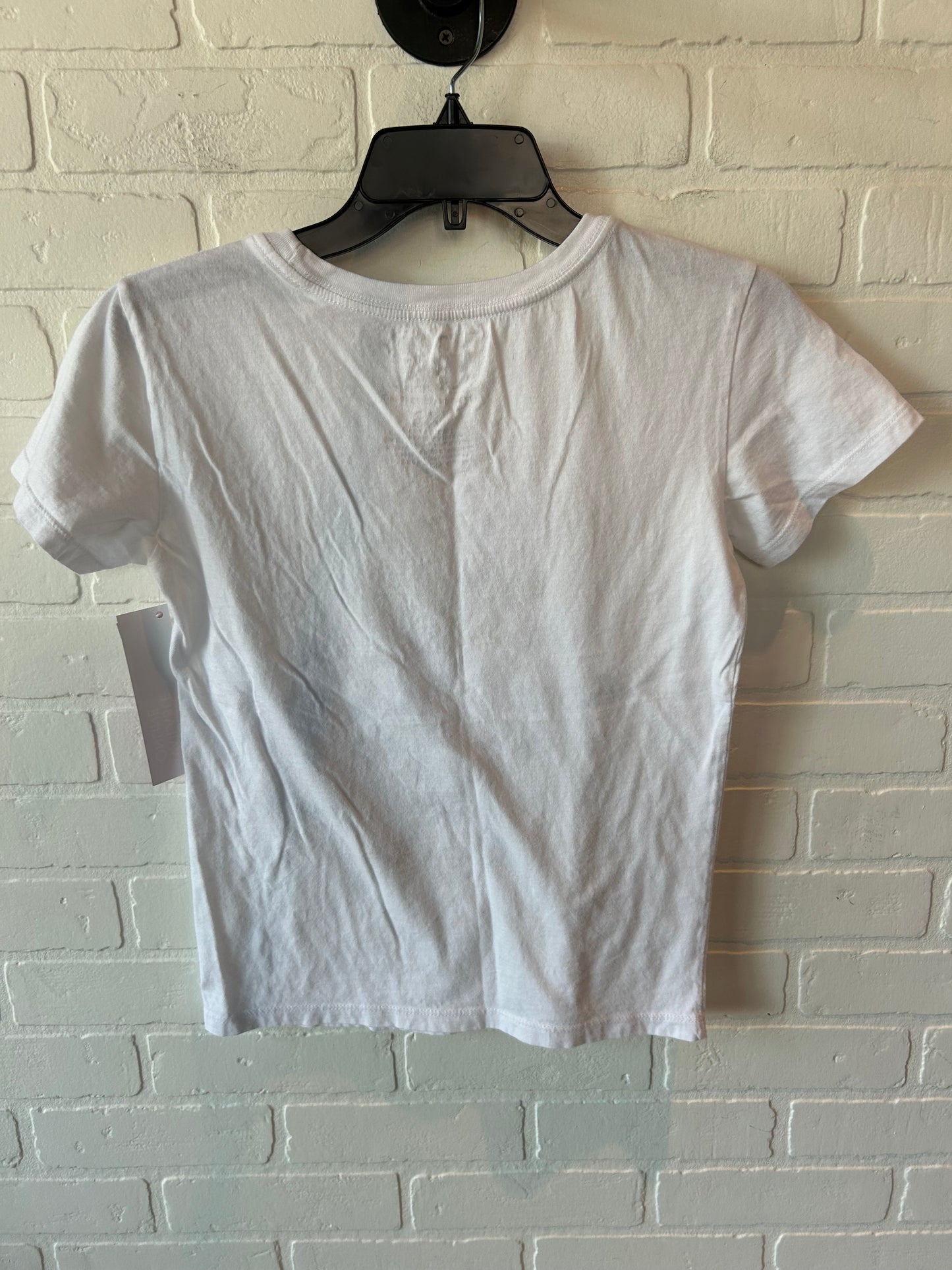 Top Short Sleeve Basic By Cmc In White, Size: Xs