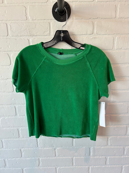 Top Short Sleeve Basic By Cmc In Green, Size: Xs