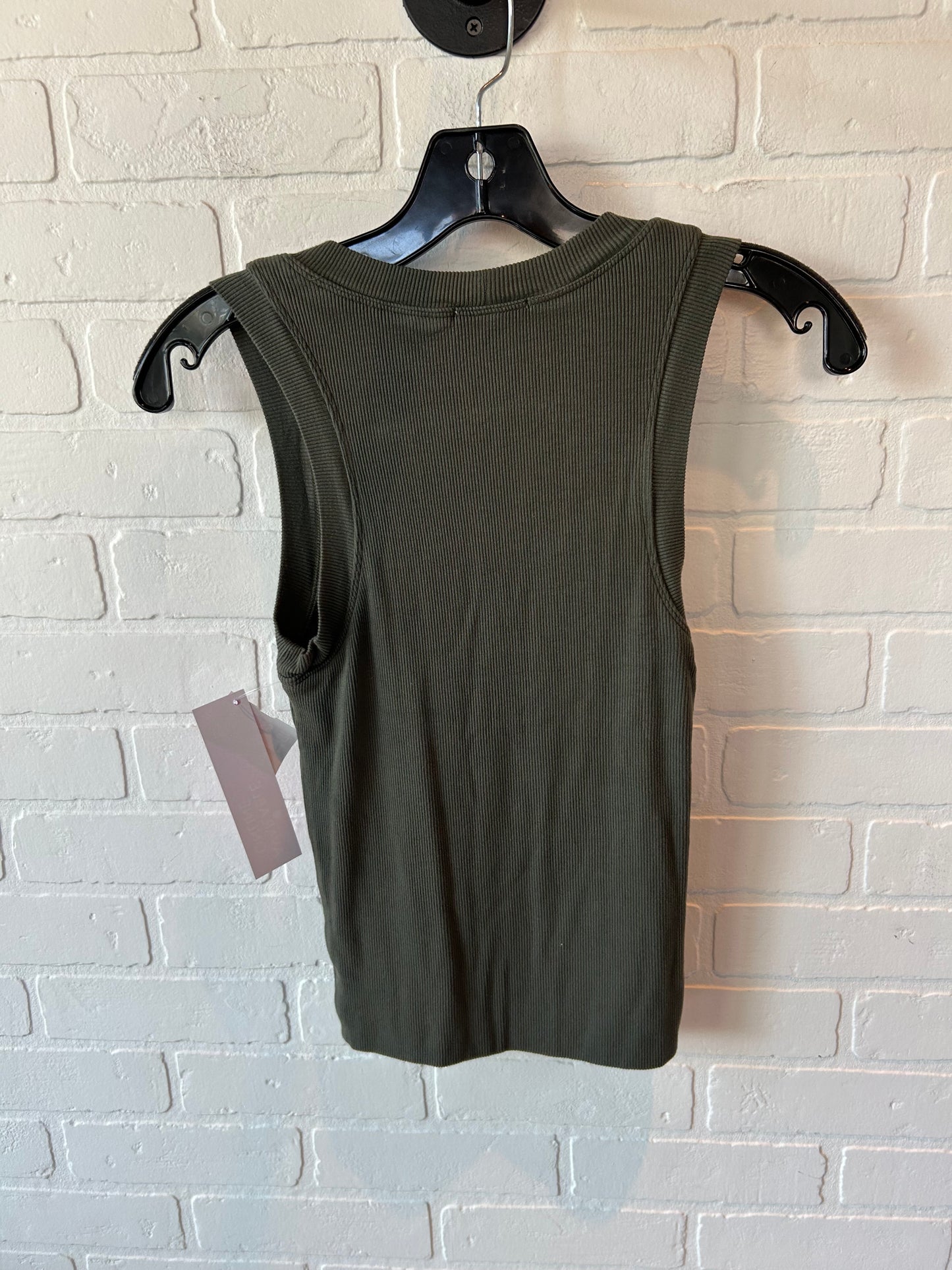 Top Sleeveless Basic By Cmc In Green, Size: Xs