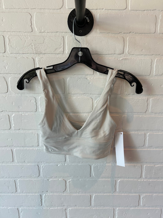 Athletic Bra By Lululemon In Cream, Size: Xs