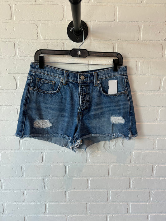 Shorts By 7 For All Mankind In Blue Denim, Size: 6