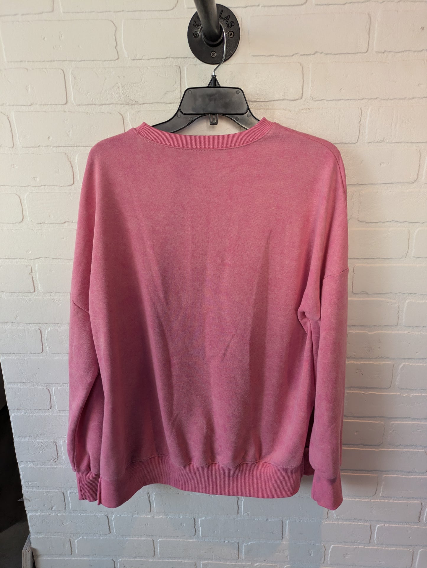 Sweatshirt Crewneck By Clothes Mentor In Pink, Size: S