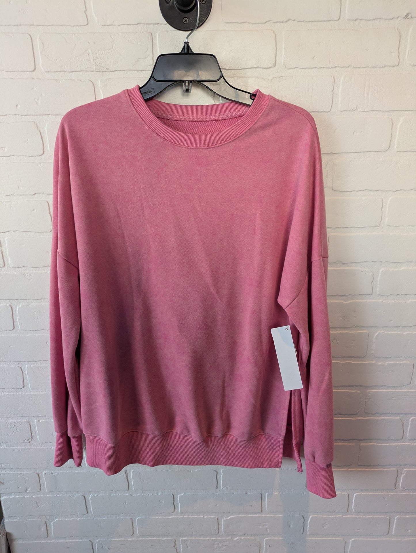 Sweatshirt Crewneck By Clothes Mentor In Pink, Size: S