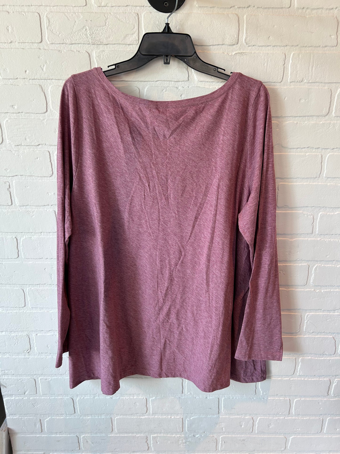 Top Long Sleeve By Pure Jill In Pink, Size: Xl