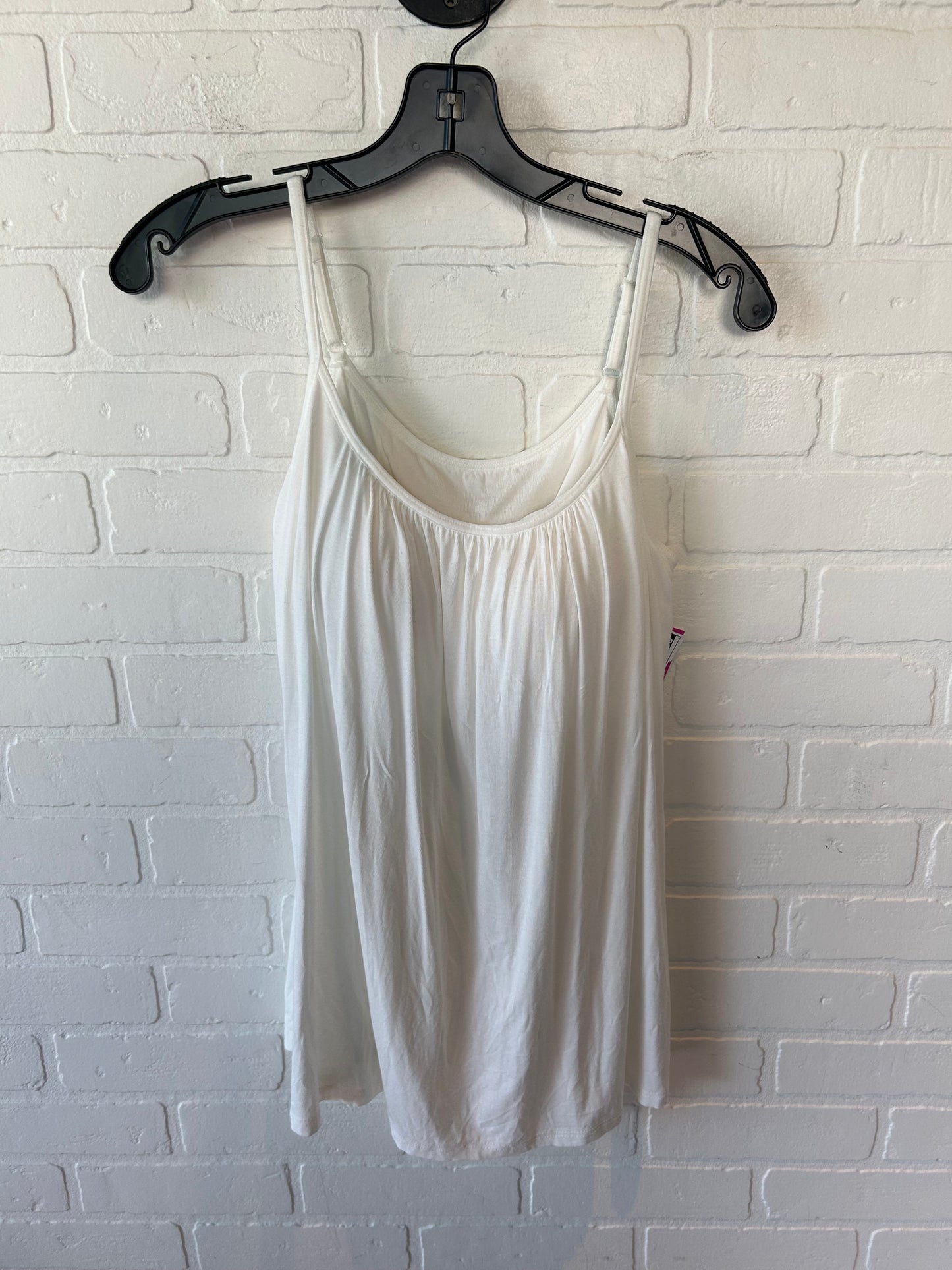 Top Sleeveless By Clothes Mentor In White, Size: L