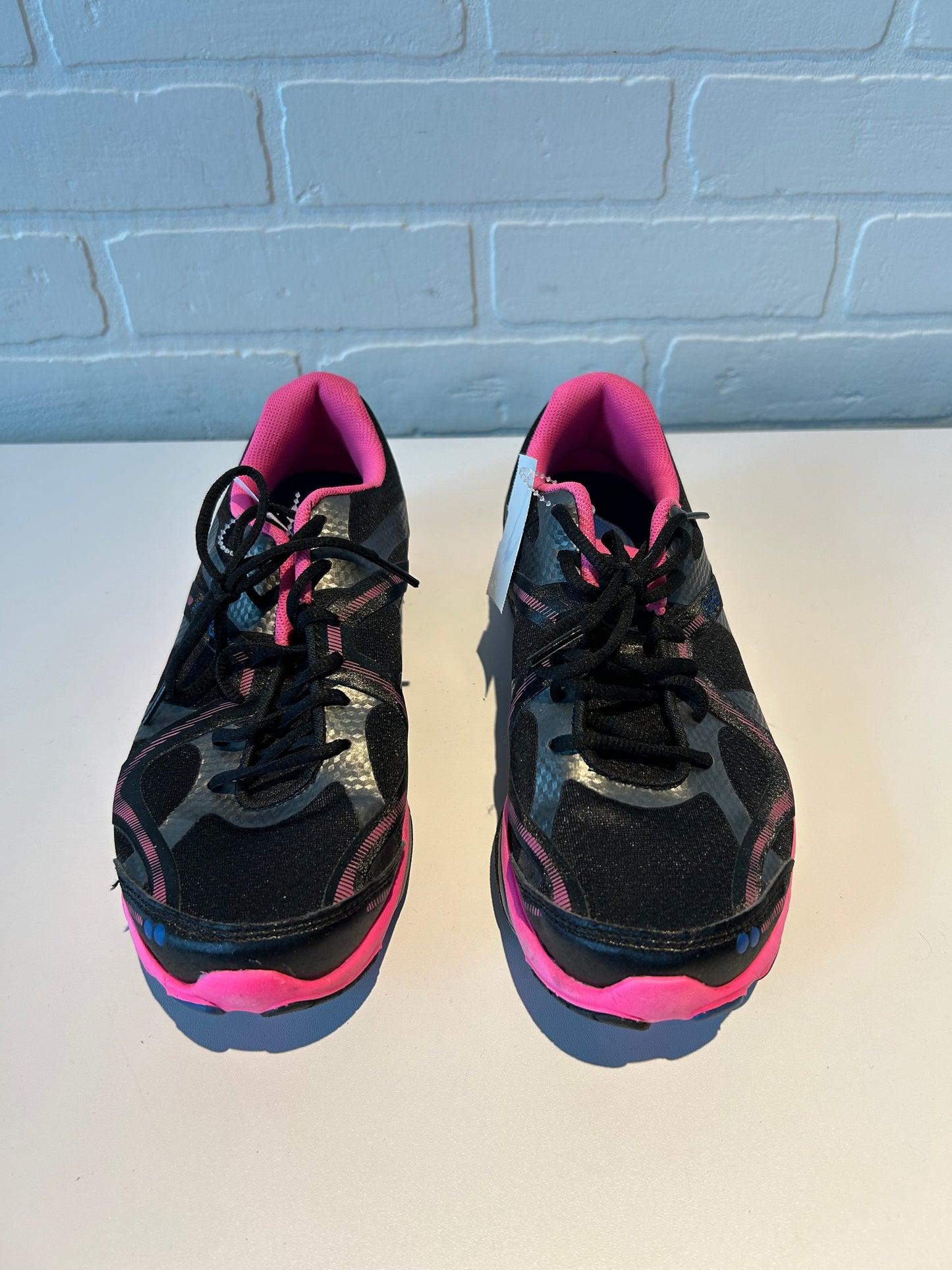 Shoes Athletic By Ryka In Black & Pink, Size: 8