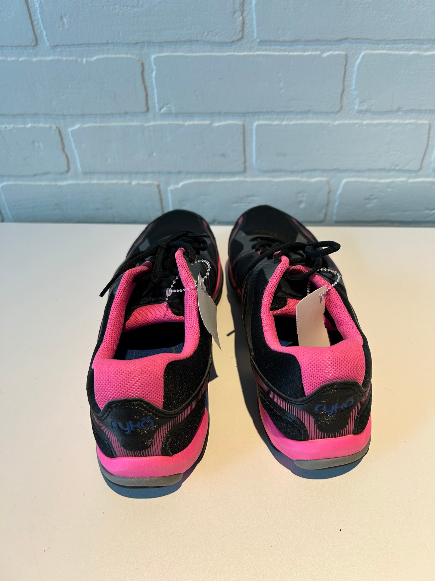 Shoes Athletic By Ryka In Black & Pink, Size: 8