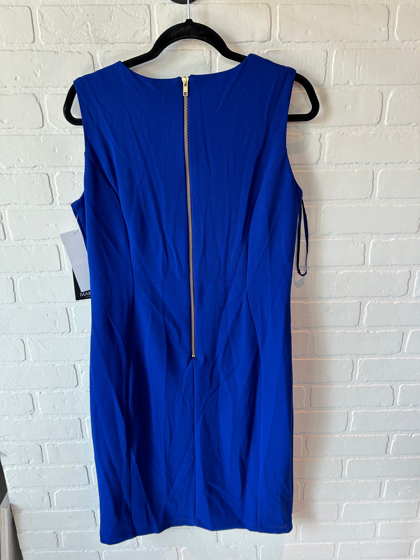 Dress Work By Marina In Blue, Size: L