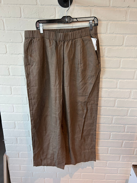 Pants Linen By Eileen Fisher In Brown, Size: 8