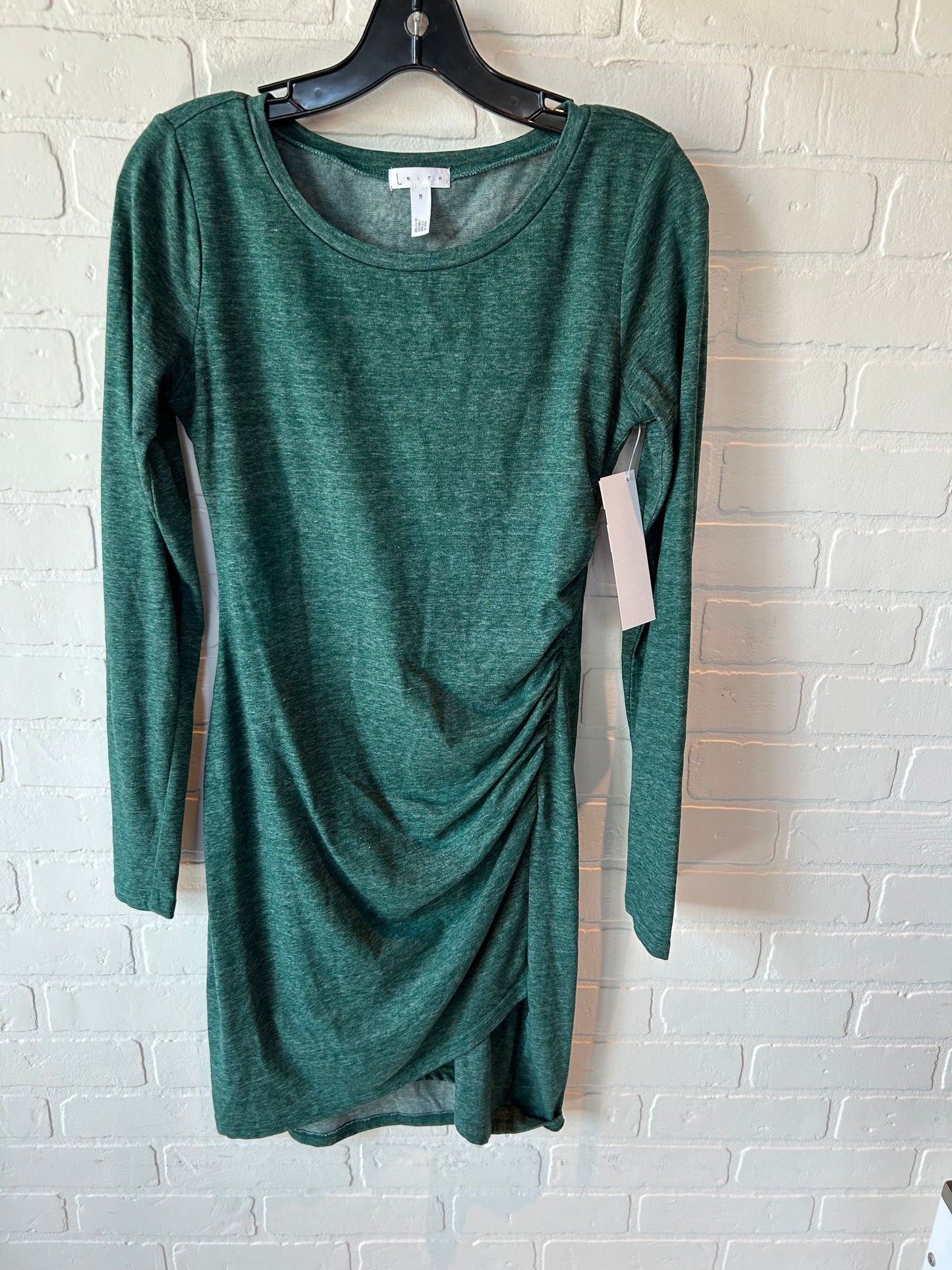 Dress Casual Midi By Leith In Green, Size: M