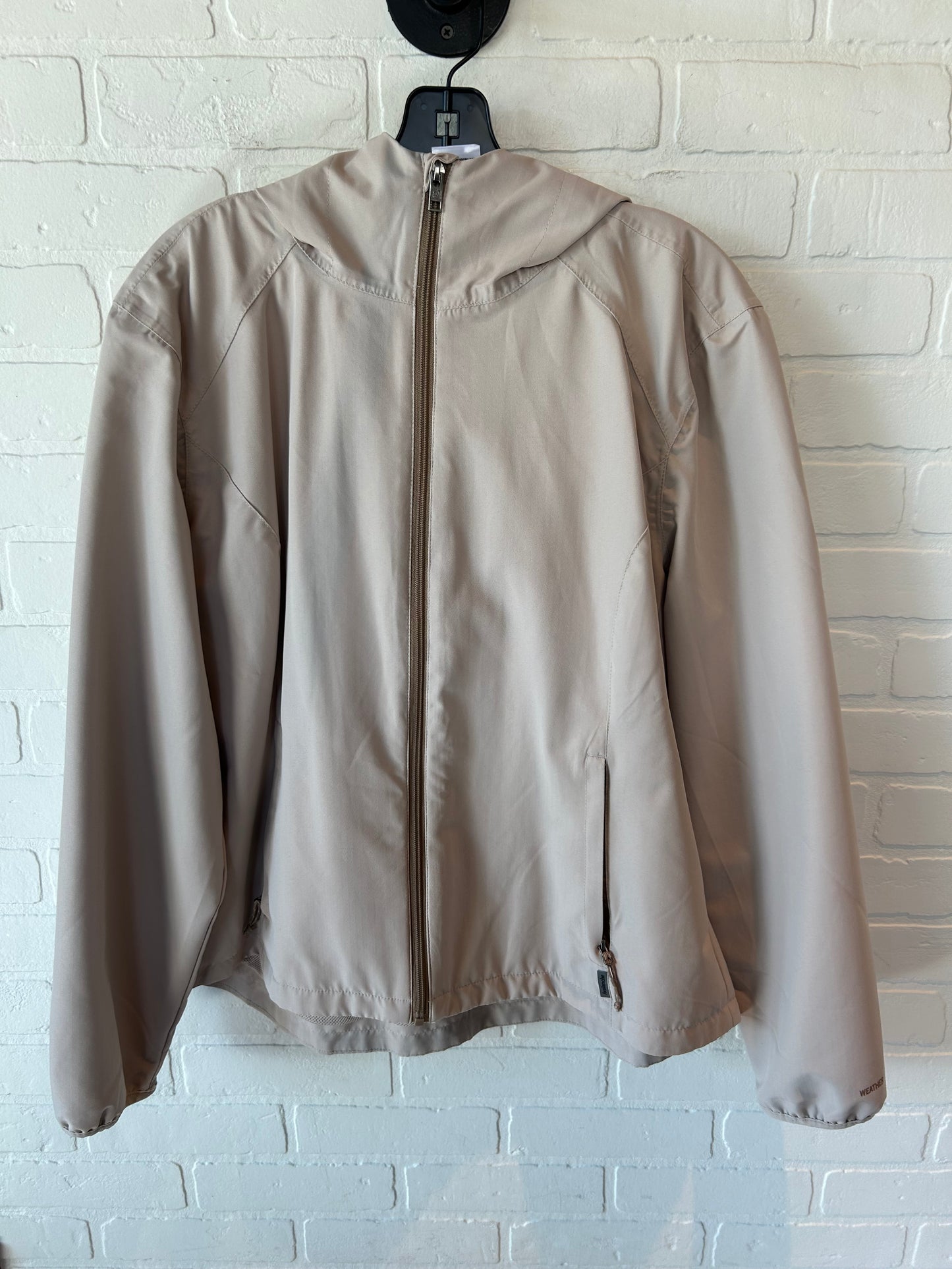 Jacket Windbreaker By Avalanche In Tan, Size: Xl