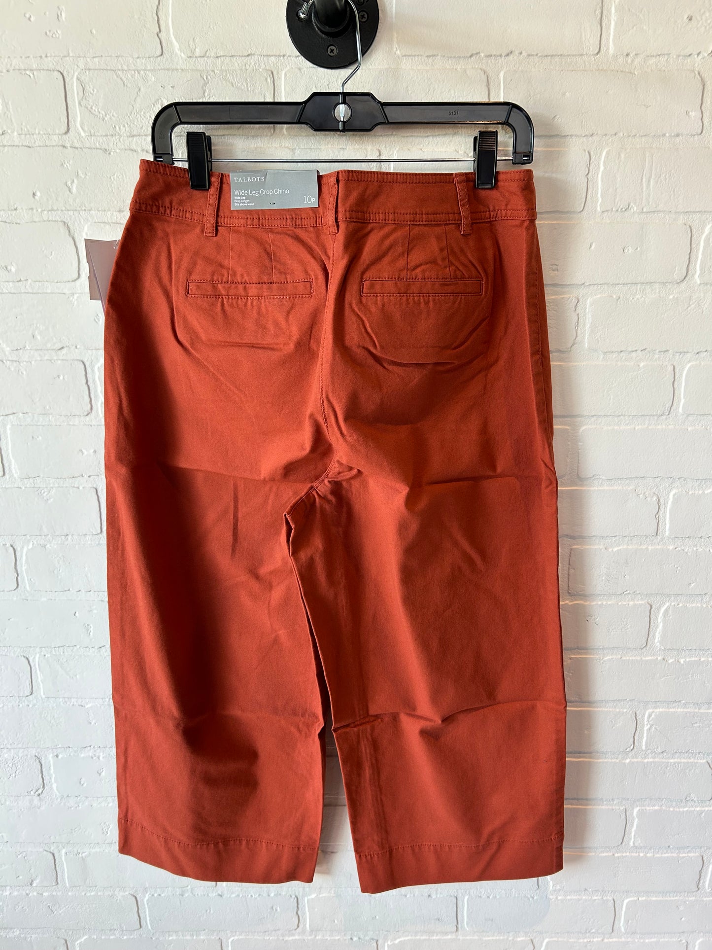 Pants Cropped By Talbots In Orange, Size: 10