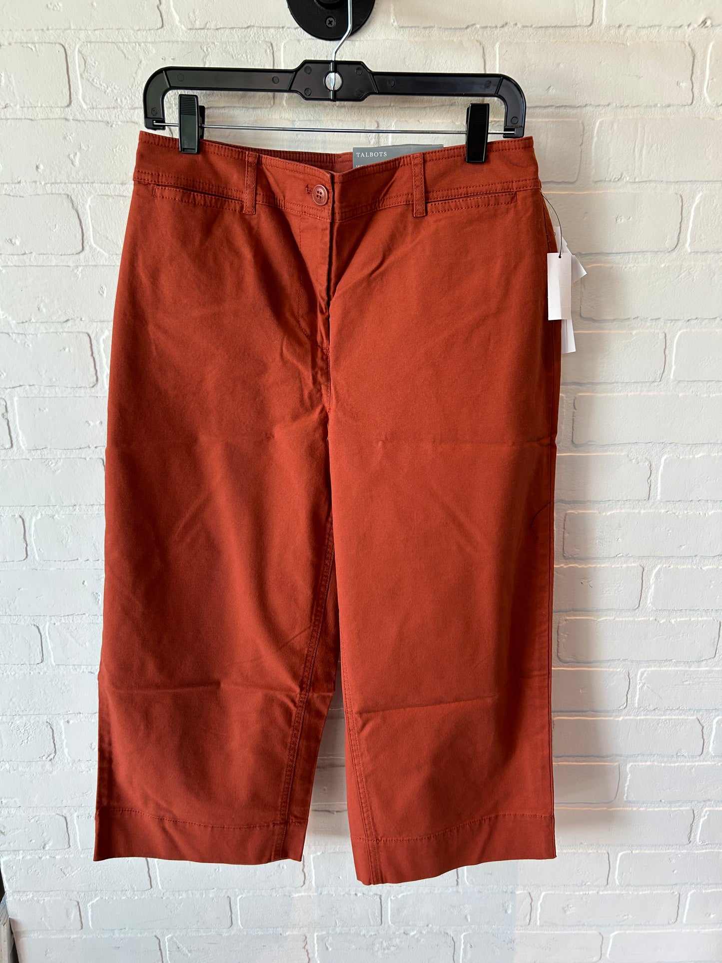 Pants Cropped By Talbots In Orange, Size: 10